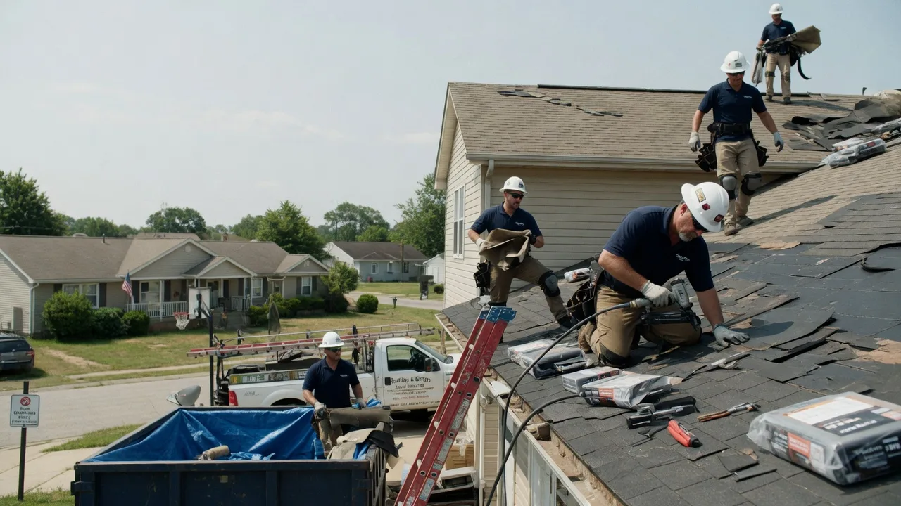Roof Replacement in Owensville, IN near me